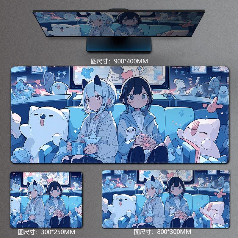 ゲーム、アニメ、エスポーツ シリーズマウスパッド 32種類 厚みがあって縫い目がついたマウスパッド - BicMart