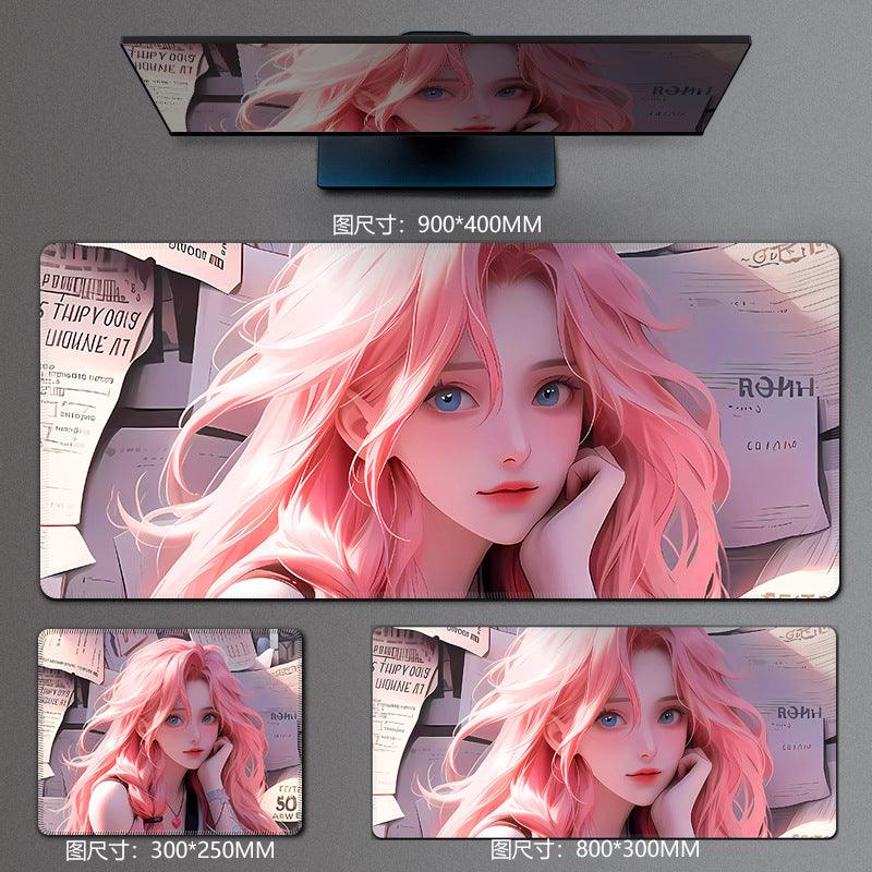 ゲーム、アニメ、エスポーツ シリーズマウスパッド 32種類 厚みがあって縫い目がついたマウスパッド - BicMart