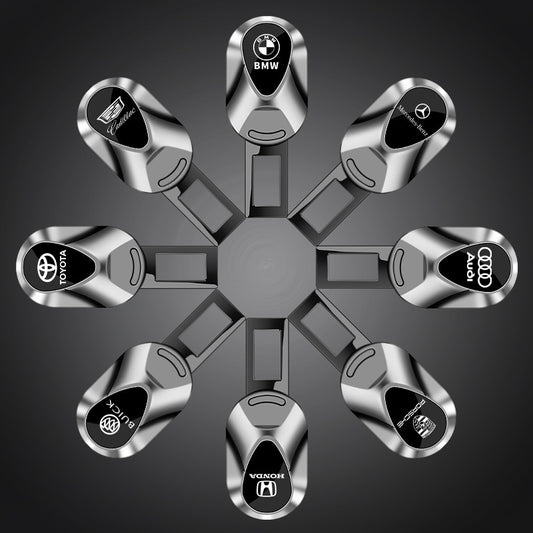 カー用品 車載車内装飾、高級合金 自動車安全挿入ベルト延長器固定カートン接続部、プラグ