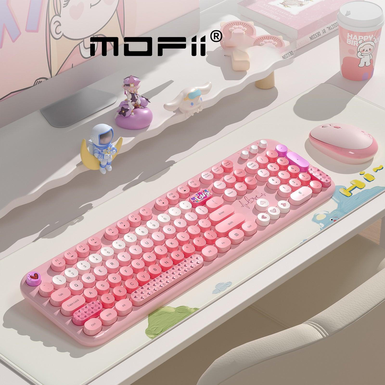 MOFII LOVELY 無線 マウスとキーボードセット - BicMart