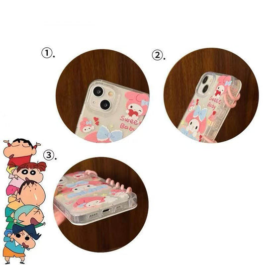 本型スマホケース ハローキティ テーマ  手帳型スマホケース キャラクターの柔らかい 折りたたみ式 ノート型 スマホケース iPhone に対応