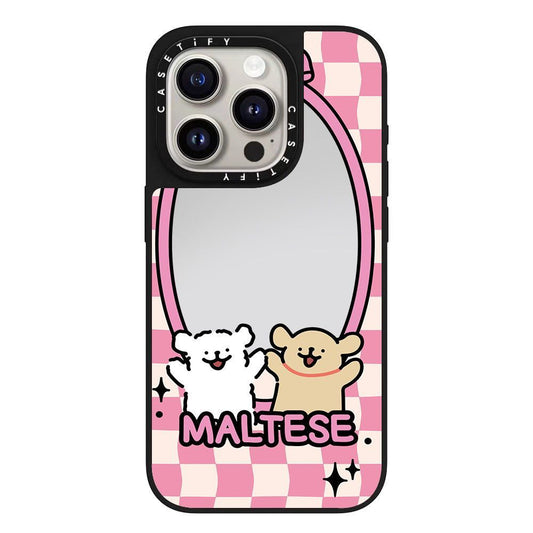 スマホケース  子犬たちテーマ  耐衝撃・防振性能に優れ、高級感あふれるスマホケースで、iPhone に対応