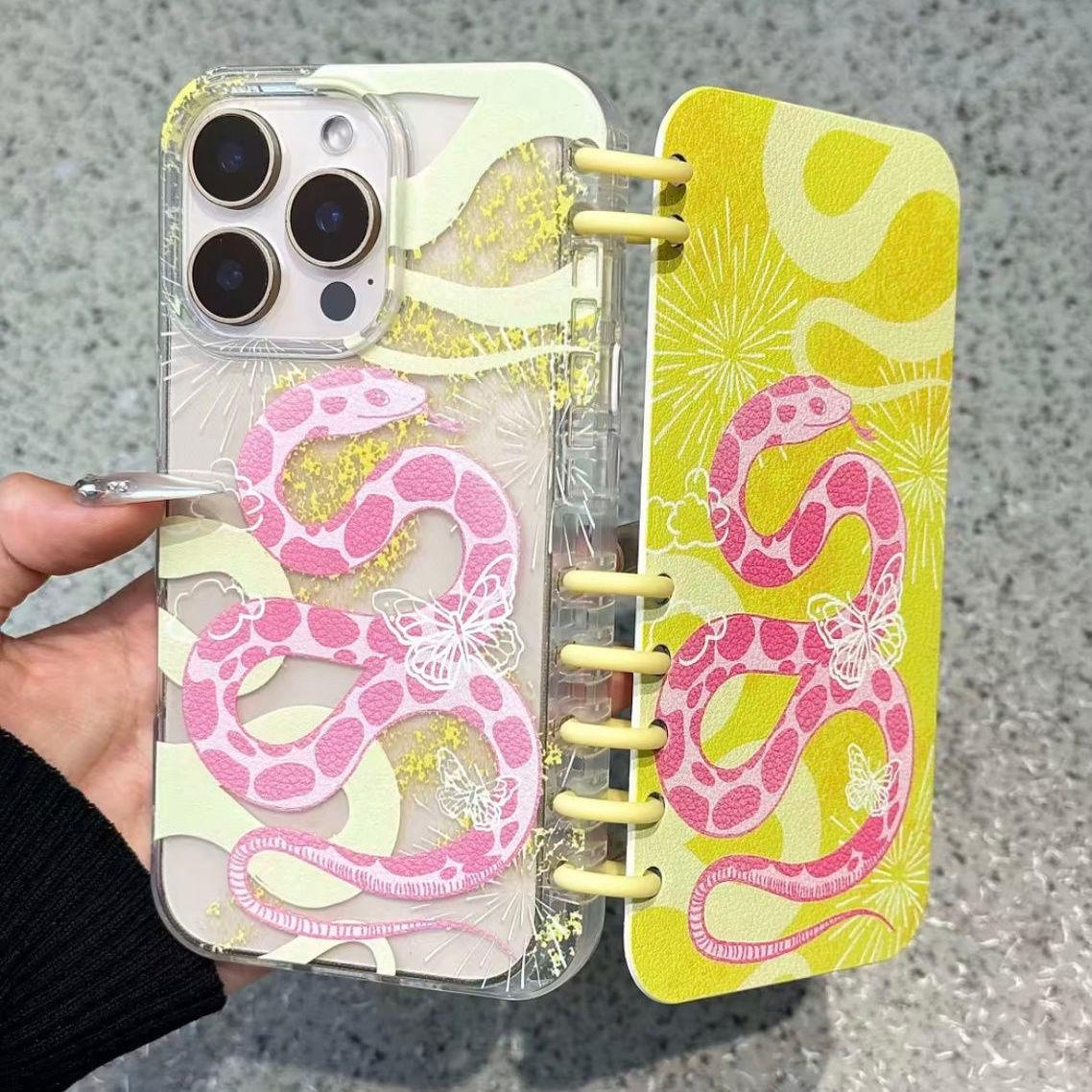 本型スマホケース   手帳型スマホケース キャラクターの柔らかい 折りたたみ式 ノート型 スマホケース  iPhone に対応