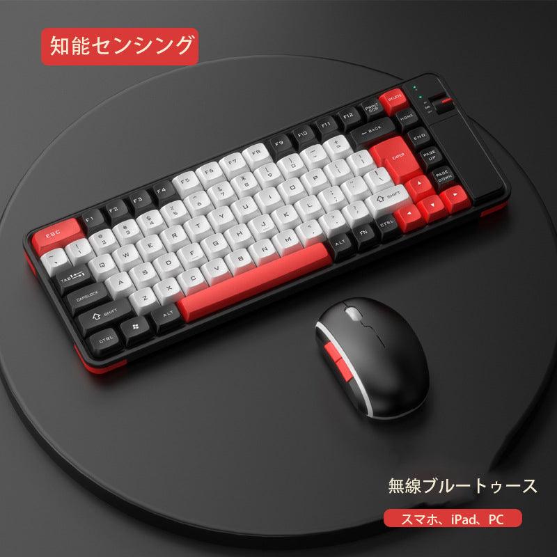 デュアルモードカラーキーボード&マウスセットで、ワイヤレス・ブルートゥースで汎用的に使用できるキーボード - BicMart