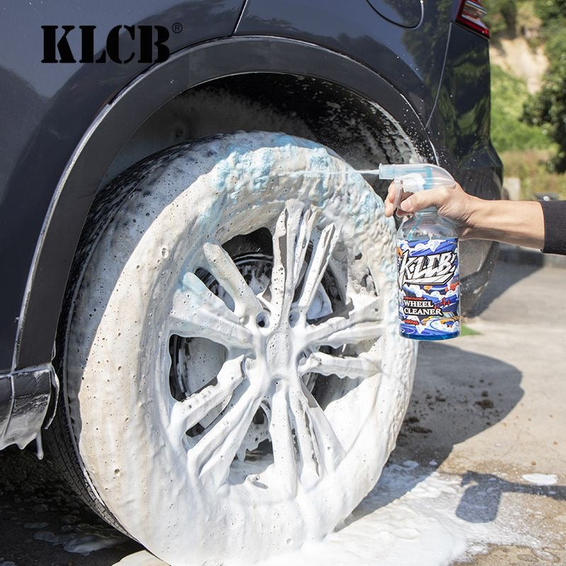 カー用品 KLCB A4 タイヤ洗浄剤 洗車用品 自動車アルミホイール 鋼輪洗浄剤 を強力に 洗浄する