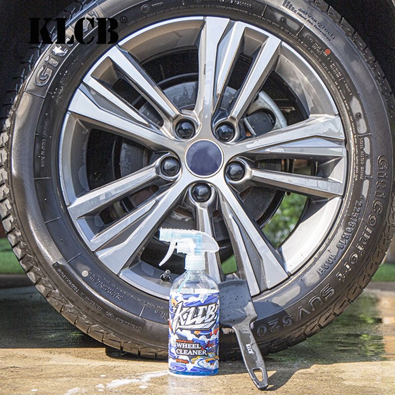 カー用品 KLCB A4 タイヤ洗浄剤 洗車用品 自動車アルミホイール 鋼輪洗浄剤 を強力に 洗浄する