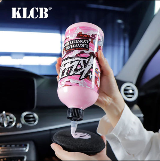 カー用品 KLCB  B2 自動車 皮革ケア剤 メンテナンスオイル汚れ落とし 美容内装 メーター台 ワックス 日焼け止め上防水