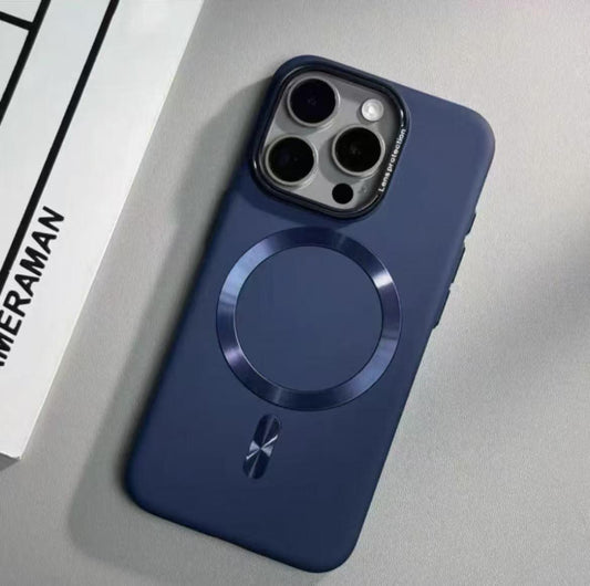 スマホケース  マグネット式スマホケース  リングマグネット付きスマホケースで、iPhone に対応