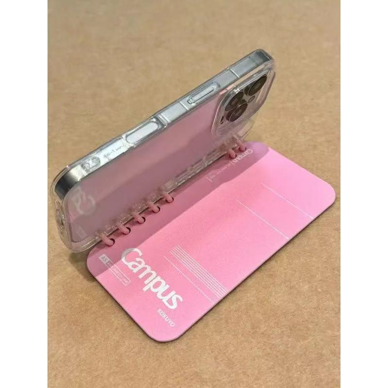 本型スマホケース 手帳型スマホケース キャラクターの柔らかい 折りたたみ式 ノート型 スマホケース iPhone に対応