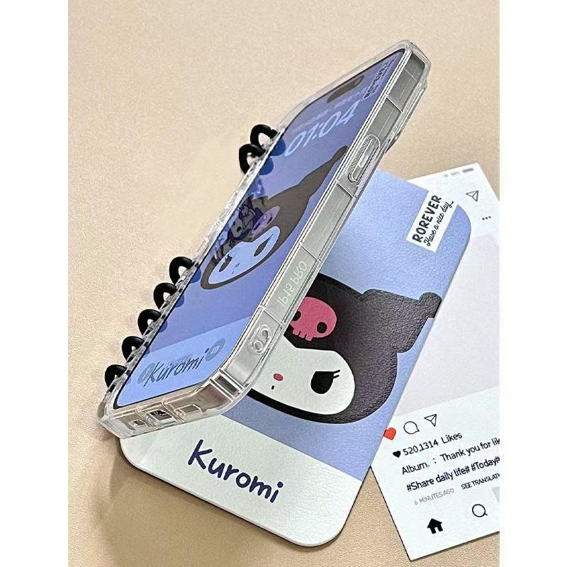 本型スマホケース ハローキティテーマ 手帳型スマホケース キャラクターの柔らかい 折りたたみ式 ノート型 スマホケース iPhone に対応