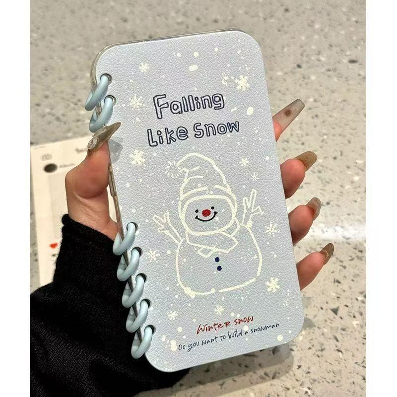 本型スマホケース  手帳型スマホケース キャラクターの柔らかい 折りたたみ式 ノート型 スマホケース  iPhone に対応