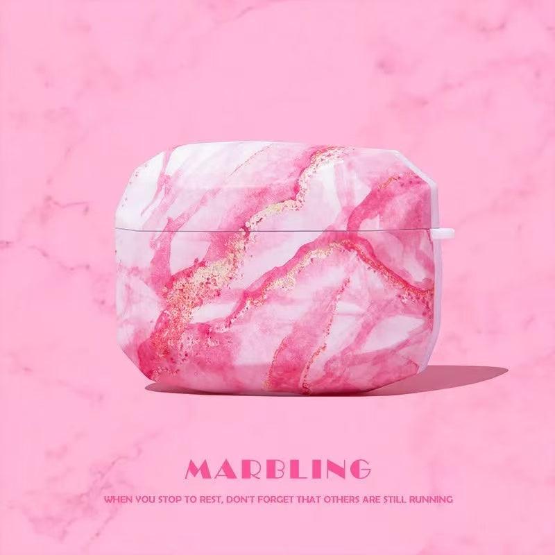 イヤホン保護カバー  全5色  超大人気 インスタ風マーブル柄 イヤホンケース