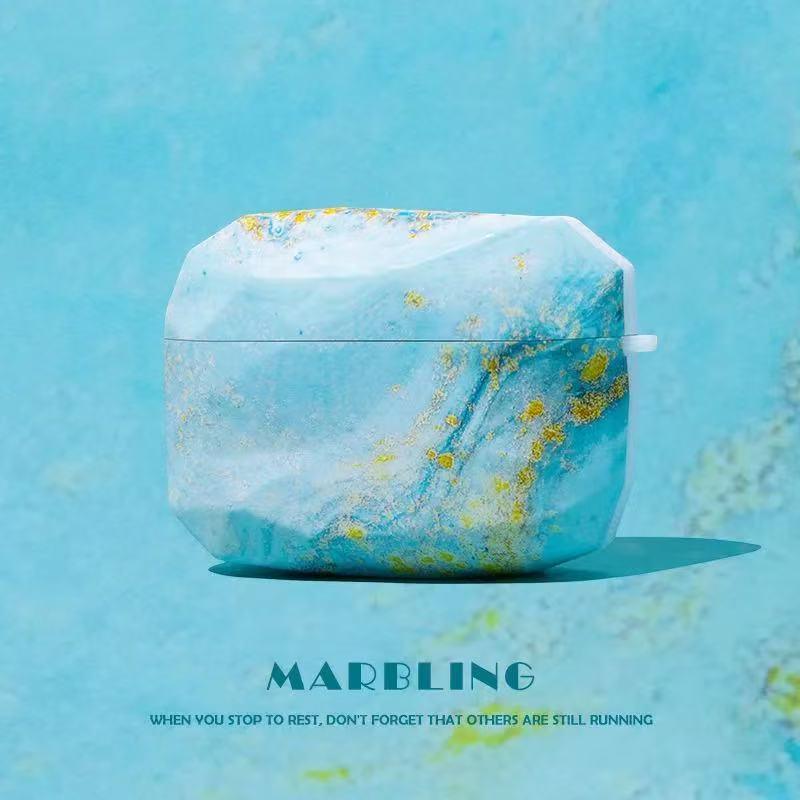 イヤホン保護カバー  全5色  超大人気 インスタ風マーブル柄 イヤホンケース