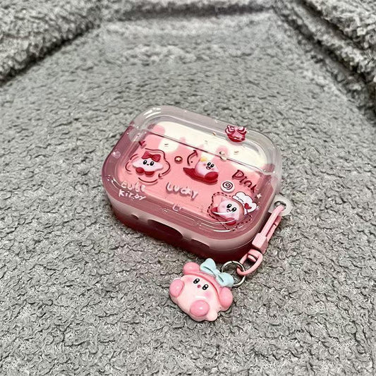 イヤホン保護カバー   超大人気  lucky star デザイン イヤホンケース