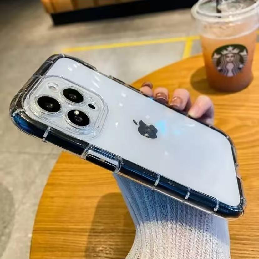 スマホケース 夜光フレームシリーズ  耐衝撃・防振性能に優れ、高級感あふれるスマホケースで、iPhone に対応