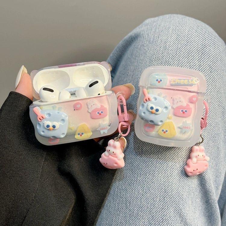 イヤホン保護カバー   超大人気  小モンスター  デザイン イヤホンケース