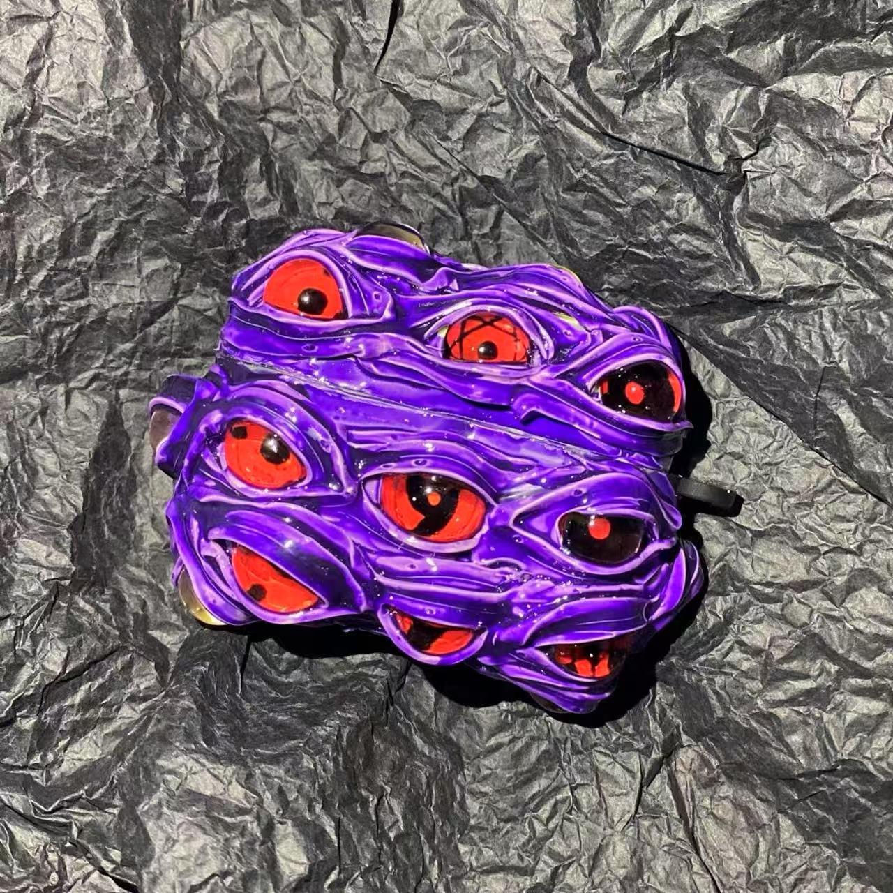 イヤホン保護カバー   超大人気   全9種 悪魔の目  デザイン イヤホンケース