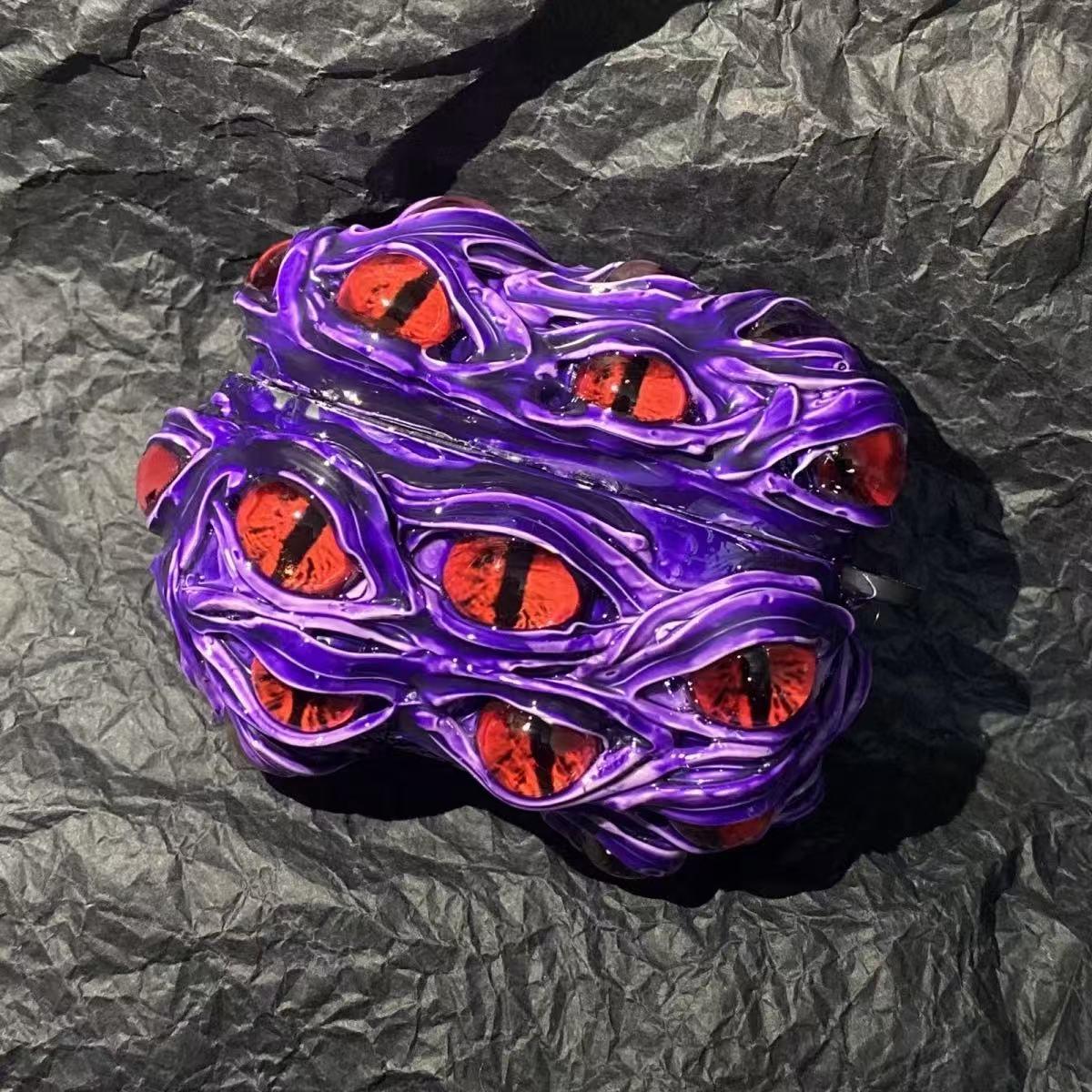 イヤホン保護カバー   超大人気   全9種 悪魔の目  デザイン イヤホンケース