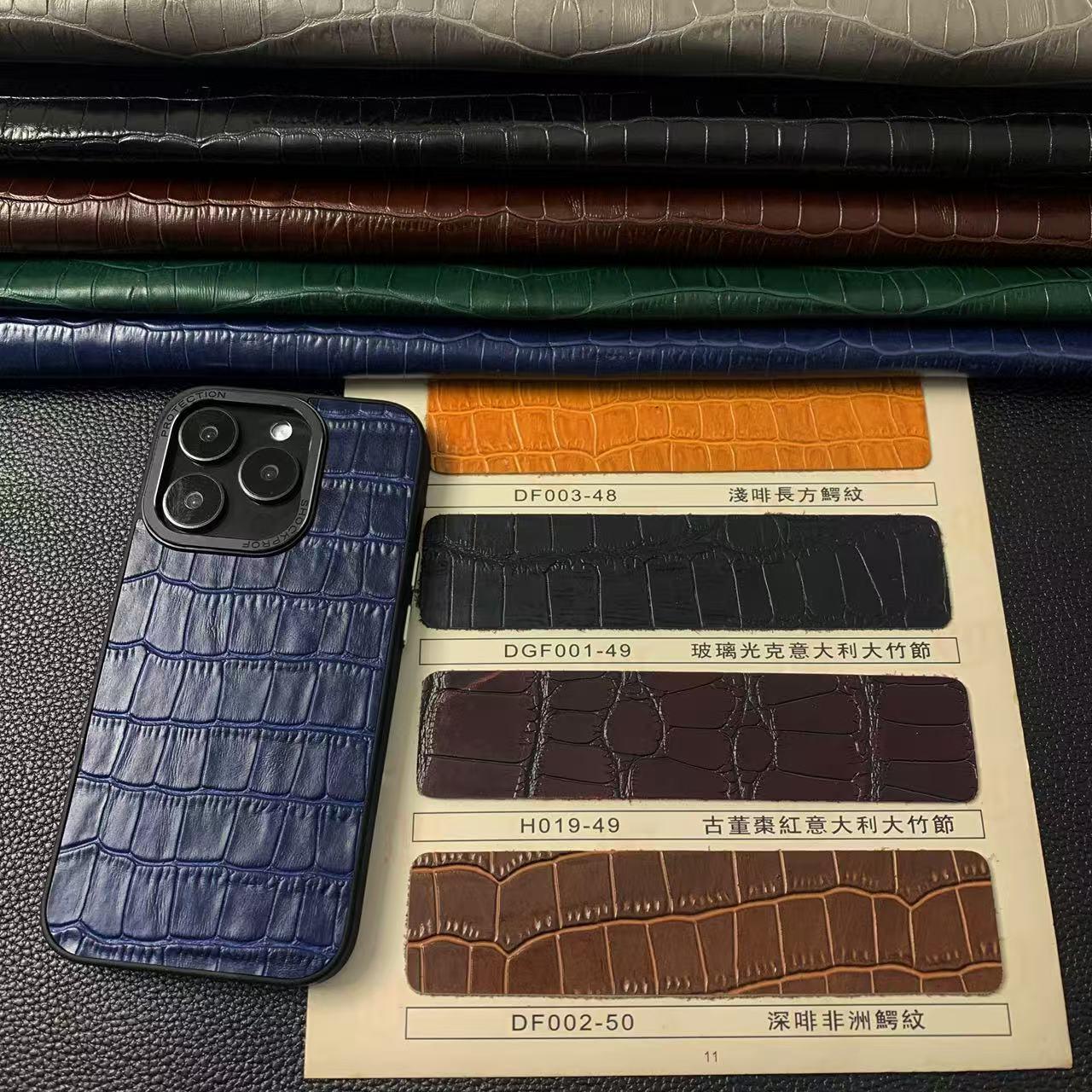 スマホケース 本格的な牛皮シリーズ  耐衝撃・防振性能に優れ、高級感あふれるスマホケースで、iPhone に対応