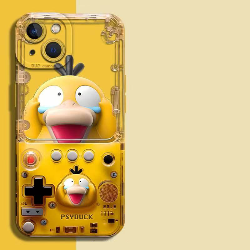 スマホケース ポケモンゲーム機のデザイン 全10種類 耐衝撃・防振性能に優れ、高級感あふれるスマホケースで、iPhone に対応