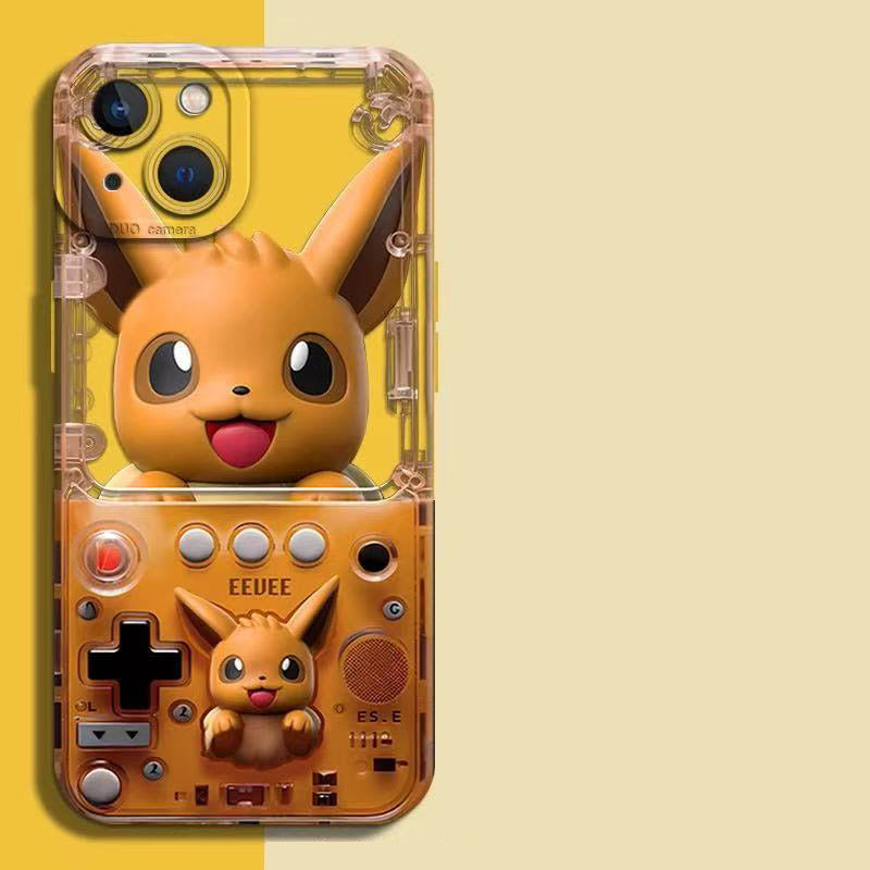 スマホケース ポケモンゲーム機のデザイン 全10種類 耐衝撃・防振性能に優れ、高級感あふれるスマホケースで、iPhone に対応