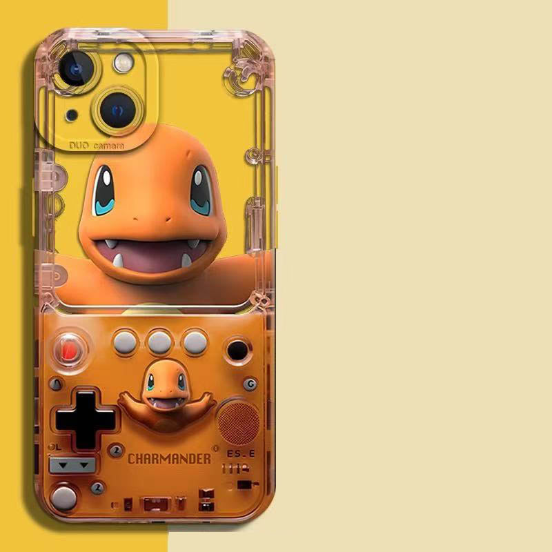 スマホケース ポケモンゲーム機のデザイン  全10種類  耐衝撃・防振性能に優れ、高級感あふれるスマホケースで、iPhone に対応