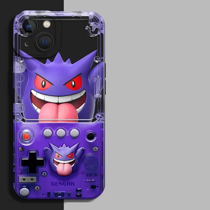 スマホケース ポケモンゲーム機のデザイン  全10種類  耐衝撃・防振性能に優れ、高級感あふれるスマホケースで、iPhone に対応