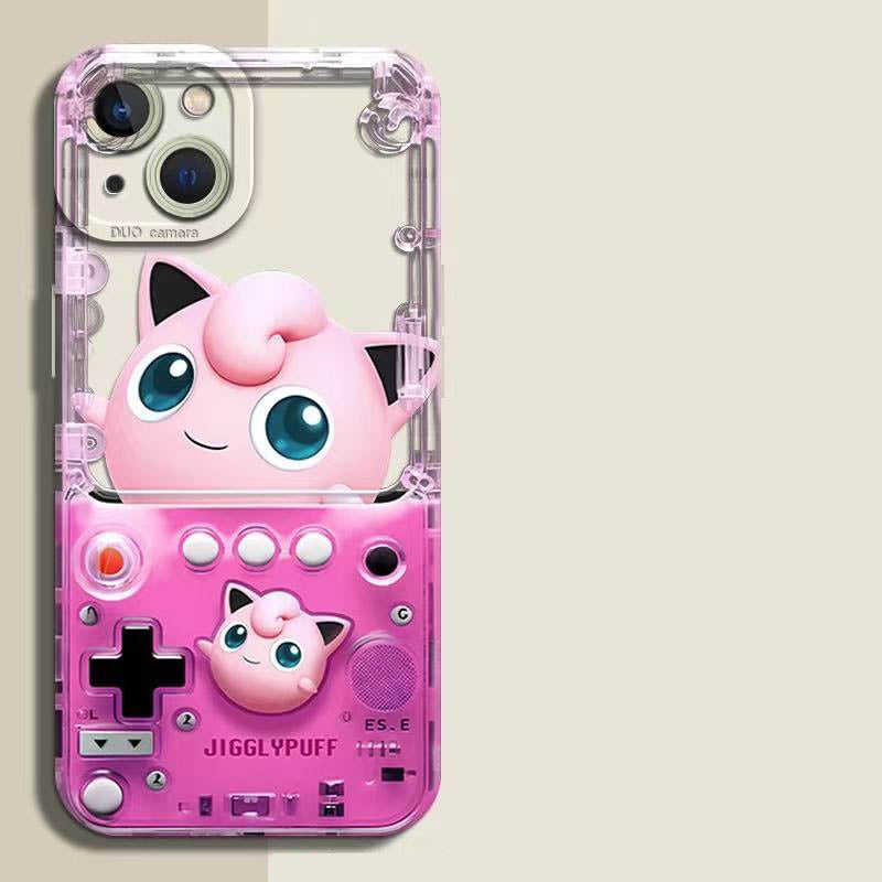 スマホケース ポケモンゲーム機のデザイン 全10種類 耐衝撃・防振性能に優れ、高級感あふれるスマホケースで、iPhone に対応