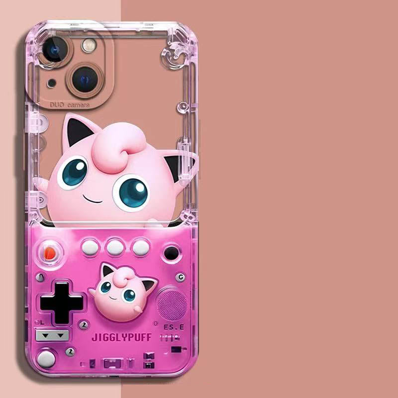 スマホケース ポケモンゲーム機のデザイン  全10種類  耐衝撃・防振性能に優れ、高級感あふれるスマホケースで、iPhone に対応