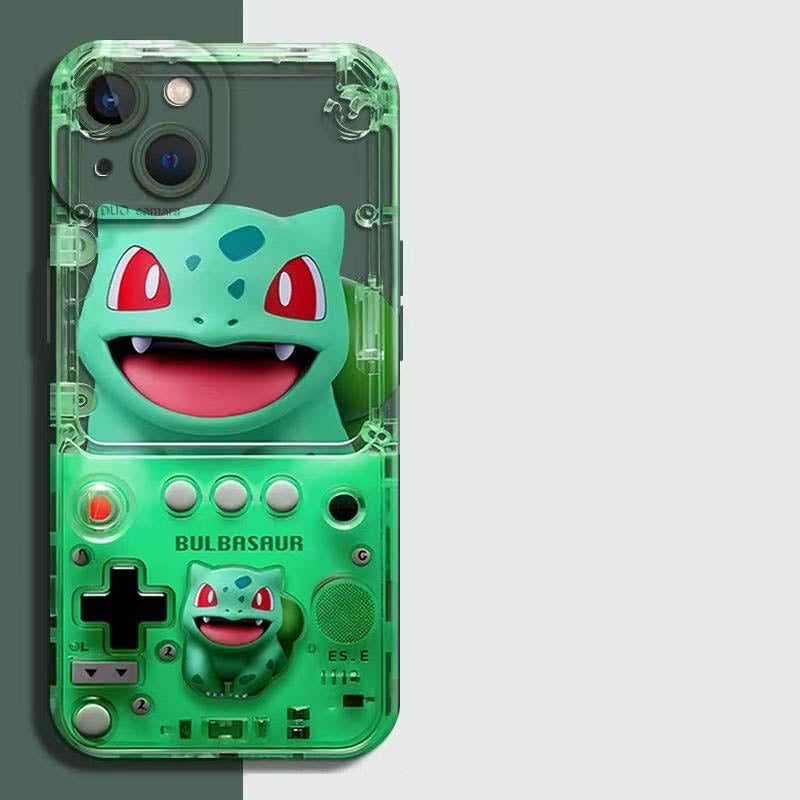 スマホケース ポケモンゲーム機のデザイン 全10種類 耐衝撃・防振性能に優れ、高級感あふれるスマホケースで、iPhone に対応