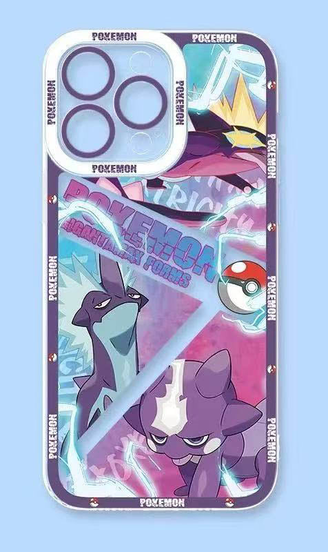 スマホケース  超極巨化ポケモンテーマ  耐衝撃・防振性能に優れ、高級感あふれるスマホケースで、iPhone に対応