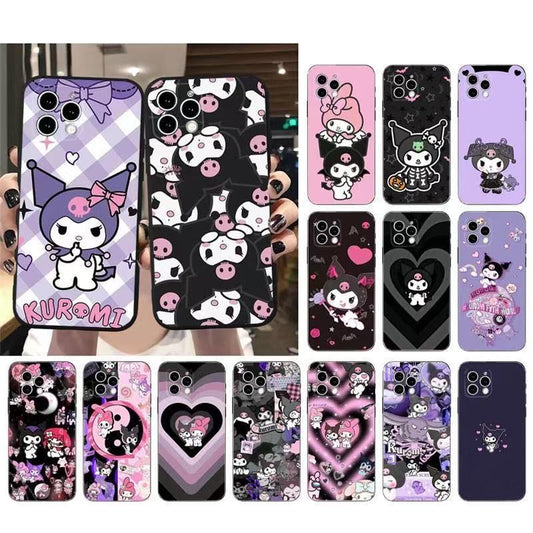 スマホケース  クロミのファンテーマ  耐衝撃・防振性能に優れ、高級感あふれるスマホケースで、iPhone に対応