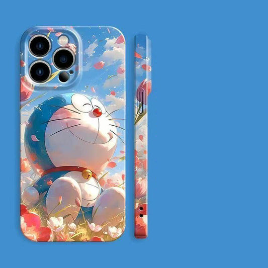 スマホケース  人気のドラえもんをデザインテーマ、  耐衝撃・防振性能に優れ、高級感あふれるスマホケースで、iPhone に対応
