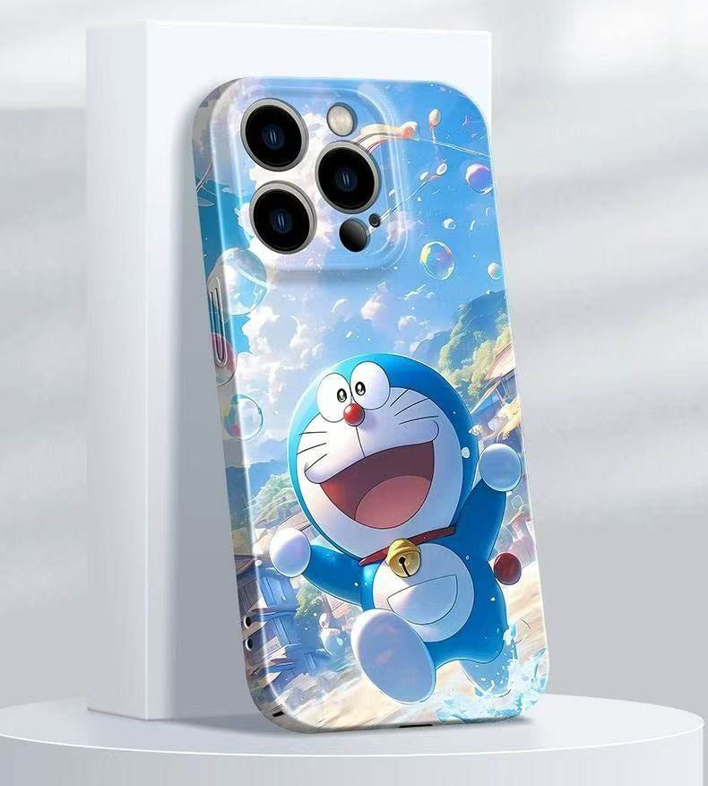 スマホケース  人気のドラえもんをデザインテーマ、  耐衝撃・防振性能に優れ、高級感あふれるスマホケースで、iPhone に対応