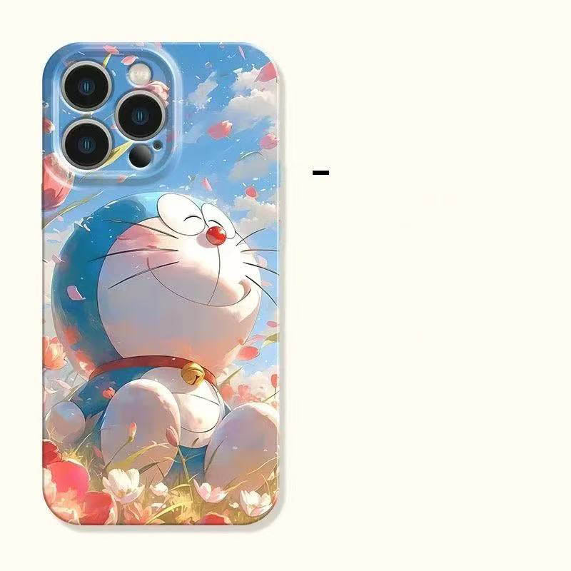 スマホケース  人気のドラえもんをデザインテーマ、  耐衝撃・防振性能に優れ、高級感あふれるスマホケースで、iPhone に対応