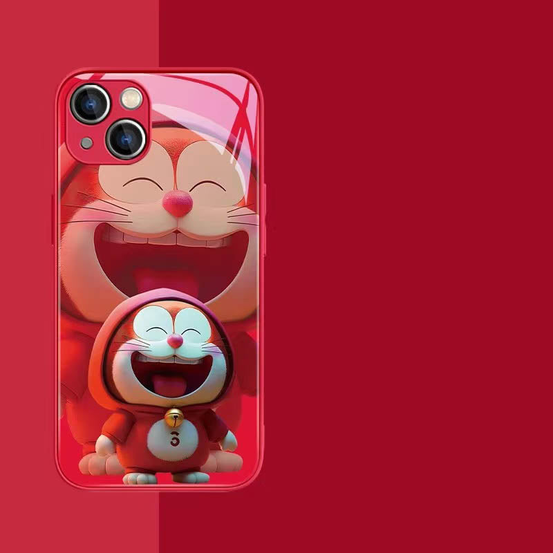 スマホケース  ドラえもんファン必見のスマホケースが登場!、  耐衝撃・防振性能に優れ、高級感あふれるスマホケースで、iPhone に対応