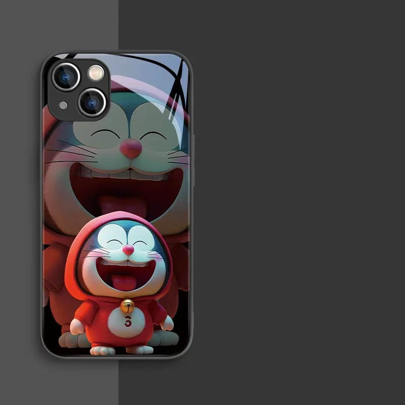 スマホケース  ドラえもんファン必見のスマホケースが登場!、  耐衝撃・防振性能に優れ、高級感あふれるスマホケースで、iPhone に対応