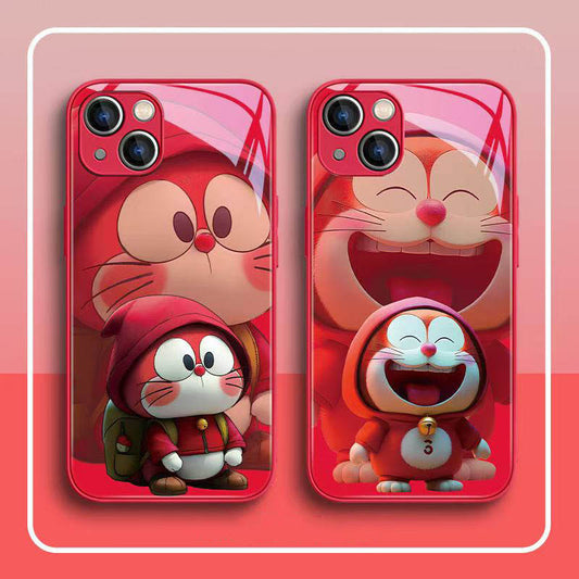 スマホケース  ドラえもんファン必見のスマホケースが登場!、  耐衝撃・防振性能に優れ、高級感あふれるスマホケースで、iPhone に対応