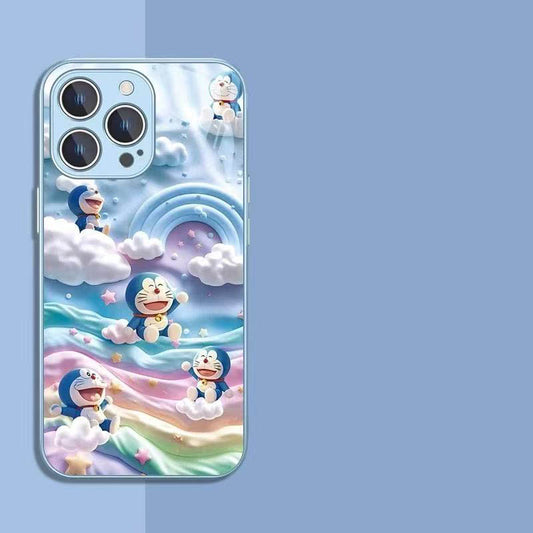 スマホケース  ドラえもんテーマ、  耐衝撃・防振性能に優れ、高級感あふれるスマホケースで、iPhone に対応