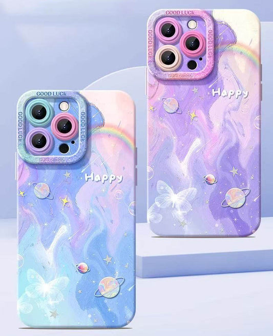 スマホケース  宇宙の神秘と美しさを持ち込むスペーステーマ、  耐衝撃・防振性能に優れ、高級感あふれるスマホケースで、iPhone に対応