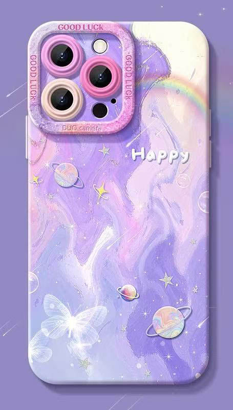 スマホケース 宇宙の神秘と美しさを持ち込むスペーステーマ、 耐衝撃・防振性能に優れ、高級感あふれるスマホケースで、iPhone に対応