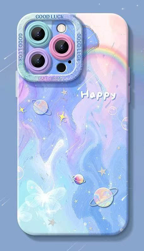 スマホケース 宇宙の神秘と美しさを持ち込むスペーステーマ、 耐衝撃・防振性能に優れ、高級感あふれるスマホケースで、iPhone に対応