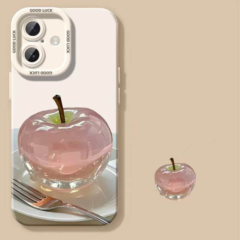 スマホケース  一口で甘さを感じるフルーツパーティがスマホに登場!全 9 種  耐衝撃・防振性能に優れ、高級感あふれるスマホケースで、iPhone に対応
