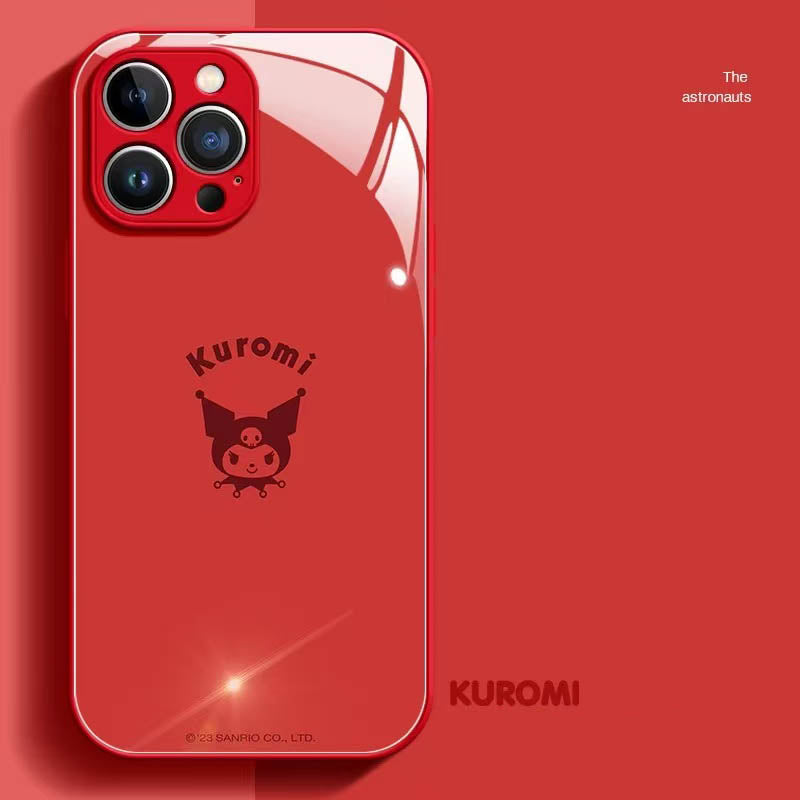 スマホケース  メロディ、ハローキティ、クロミーの 3 キャラクターをテーマ、全 5 色  耐衝撃・防振性能に優れ、高級感あふれるスマホケースで、iPhone に対応