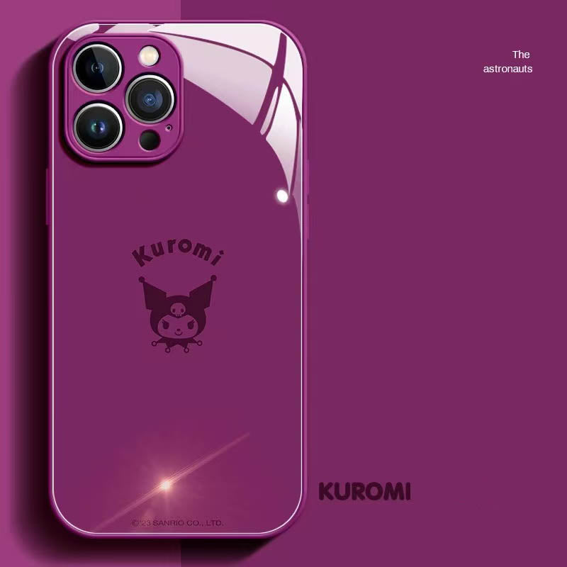 スマホケース  メロディ、ハローキティ、クロミーの 3 キャラクターをテーマ、全 5 色  耐衝撃・防振性能に優れ、高級感あふれるスマホケースで、iPhone に対応