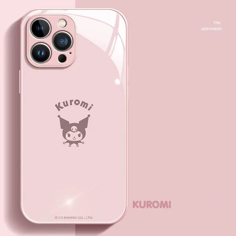 スマホケース  メロディ、ハローキティ、クロミーの 3 キャラクターをテーマ、全 5 色  耐衝撃・防振性能に優れ、高級感あふれるスマホケースで、iPhone に対応