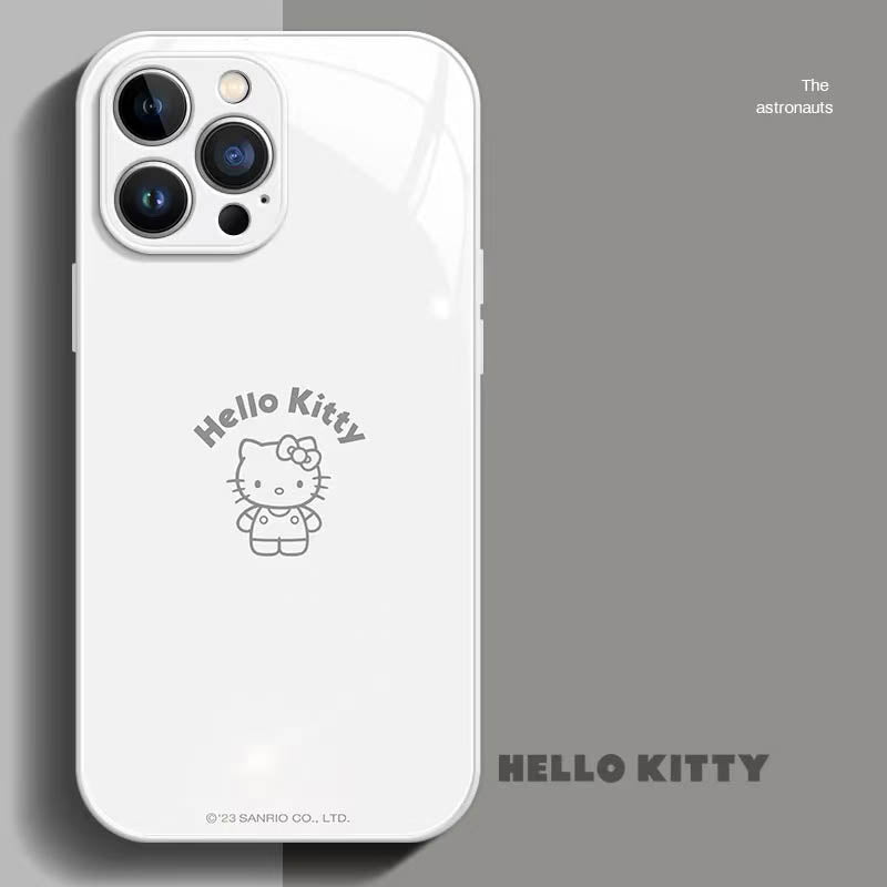 スマホケース  メロディ、ハローキティ、クロミーの 3 キャラクターをテーマ、全 5 色  耐衝撃・防振性能に優れ、高級感あふれるスマホケースで、iPhone に対応