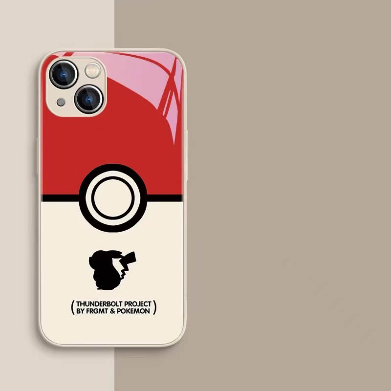 スマホケース  人気ポケモン「ピカチュウ」と「ゲンガー」がケースに躍動!  耐衝撃・防振性能に優れ、高級感あふれるスマホケースで、iPhone に対応