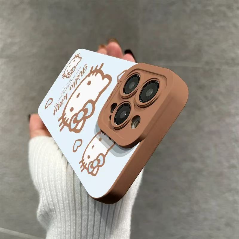 スマホケース ハローキティの可愛らしさと優しいラブハートが融合した!全13色 耐衝撃・防振性能に優れ、高級感あふれるスマホケースで、iPhone に対応