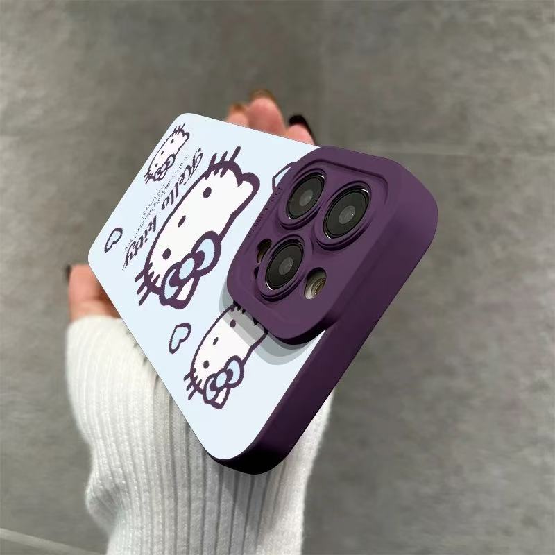 スマホケース ハローキティの可愛らしさと優しいラブハートが融合した!全13色 耐衝撃・防振性能に優れ、高級感あふれるスマホケースで、iPhone に対応